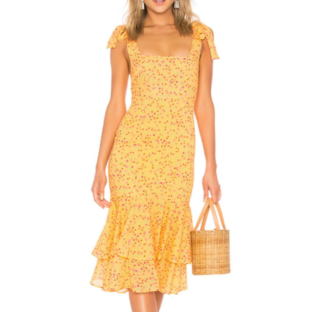 Lovers + Friends Day Keeper Midi Dress
